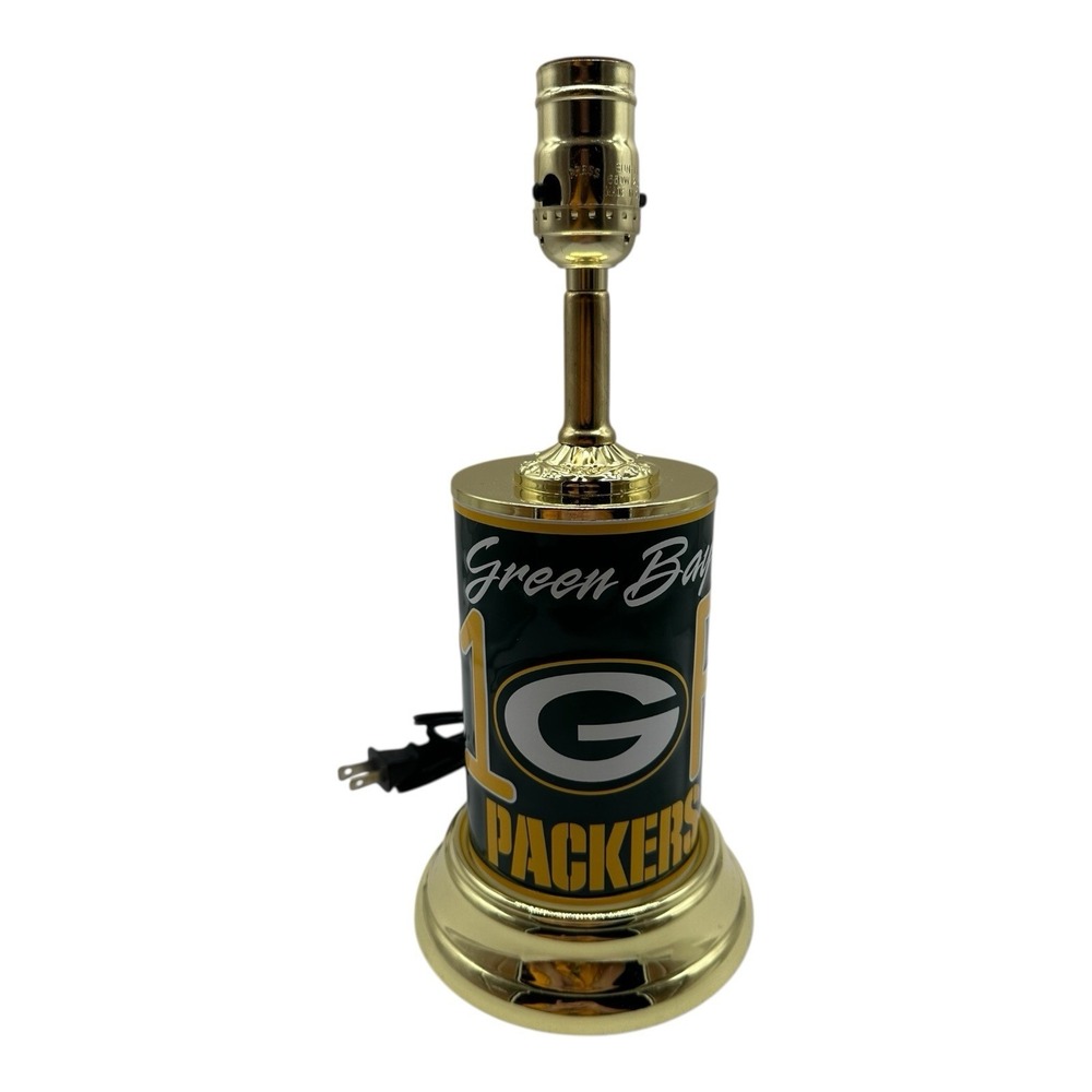 Vintage Green Bay Packers NFL #1 Fan Desk Table Lamp NFL Football - Tested Works